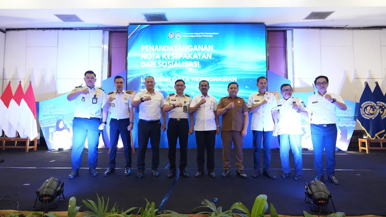 Kanwil Ditjen Imigrasi Sultra Perkuat Kemitraan Dengan Pemda Melalui Penandatanganan Nota Kesepakatan